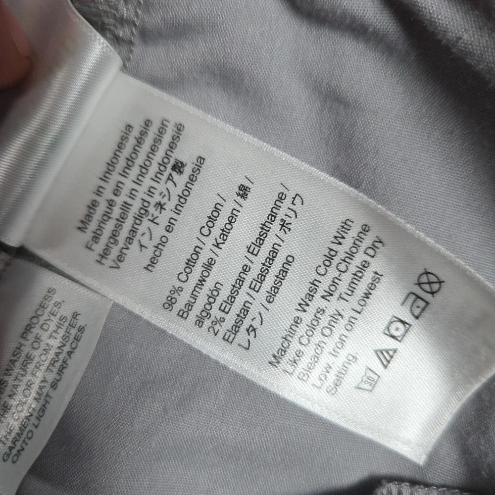 J. Crew Women's‎ Gray Slim Boyfriend Chino Pants in Size 34